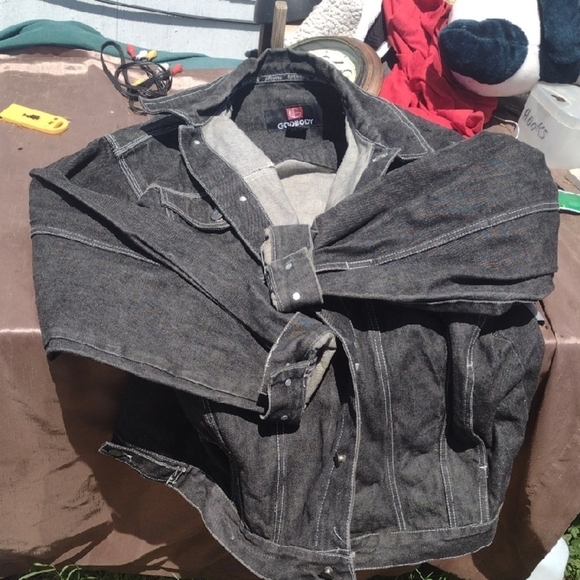 God Body XXXL DENIM JACKET - Picture 1 of 4